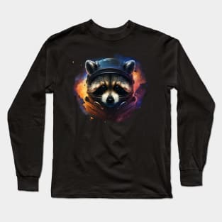 space raccoon Long Sleeve T-Shirt